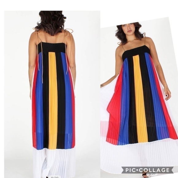 Beautiful! Maxi Multi-Color Dress - Picture 4 of 5